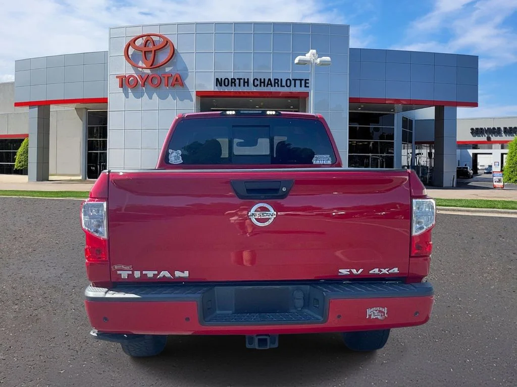 Used 2021 Red Nissan SV image 7