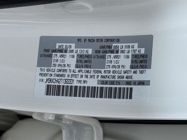 New 2026 Rhodium White Premium Mazda Premium Sport AWD image 34