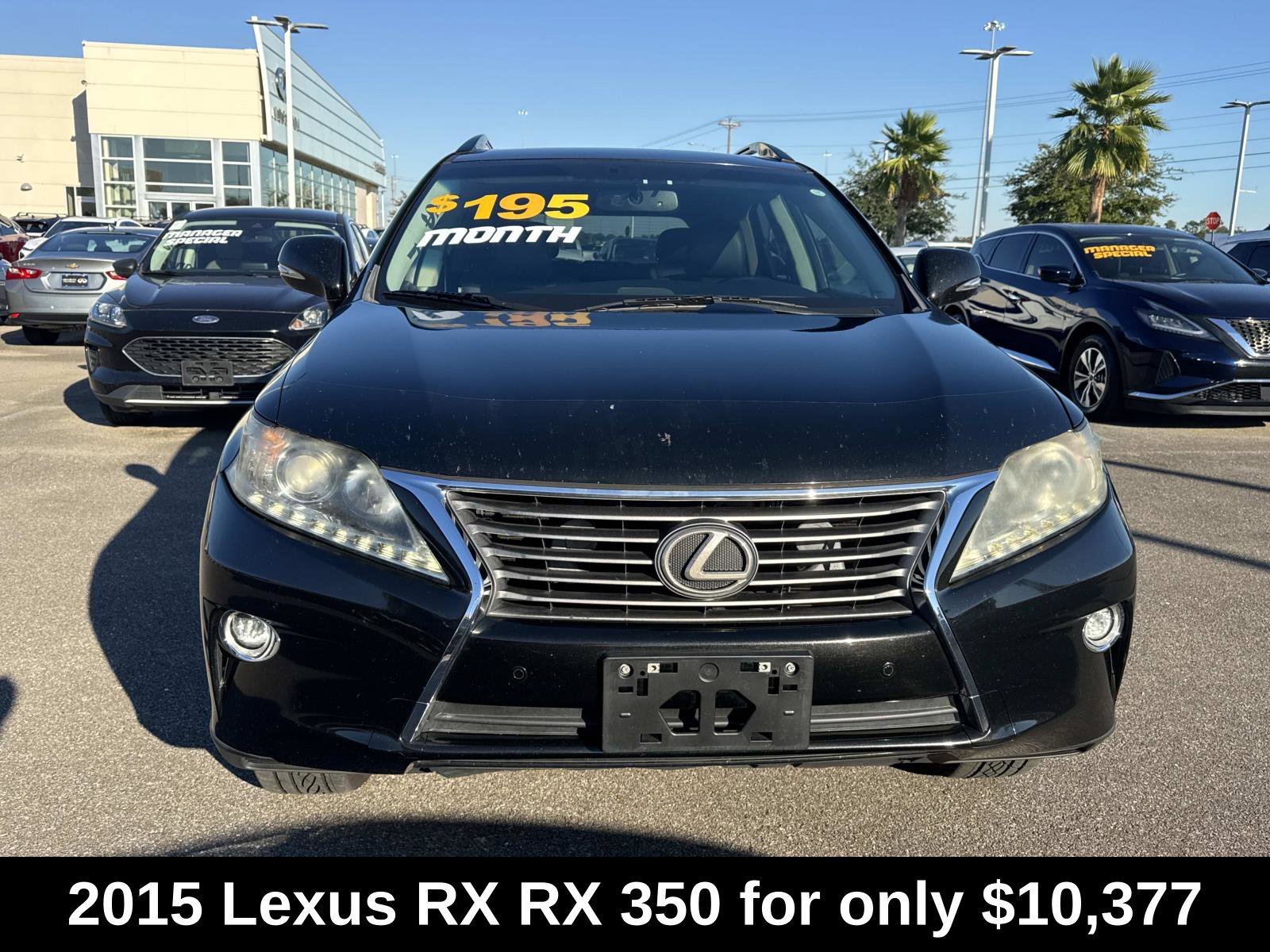 Used 2015 Lexus RX 350 with VIN 2T2ZK1BA1FC162081 for sale in D'iberville, MS