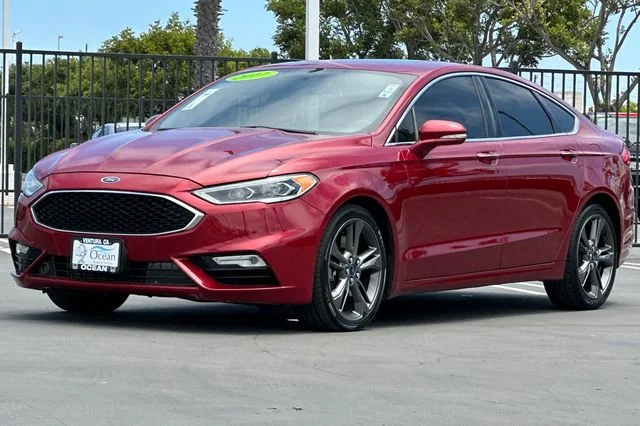 Used 2017 Ruby Red Metallic Tinted Clearcoat Ford Sport image 8