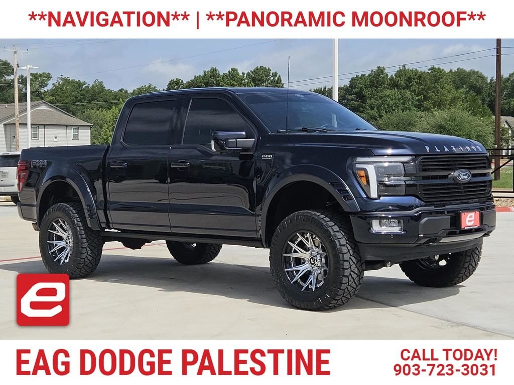 Used 2025 Blue Ford Platinum image 1