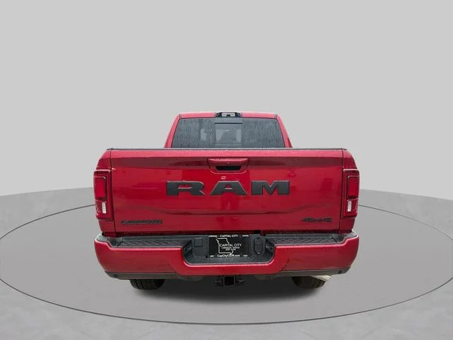 New 2026 Molten Red Pearl-Coat Exterior Paint RAM Laramie image 5