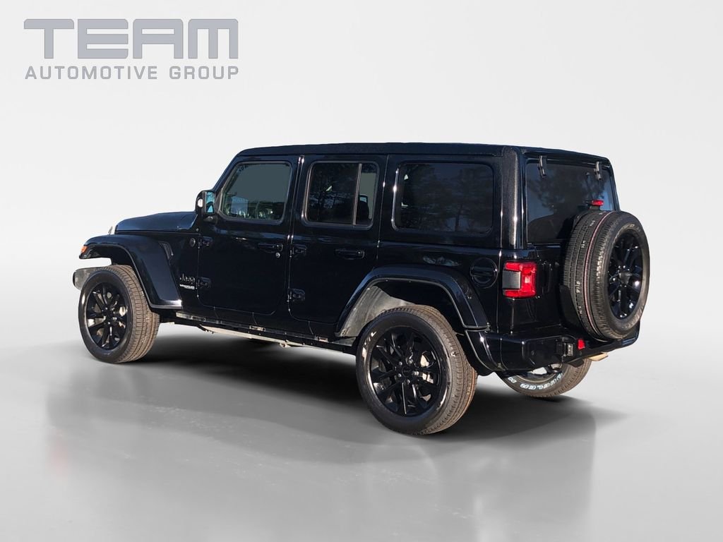 Used 2022 Black Jeep Unlimited Sahara High Altitude image 5