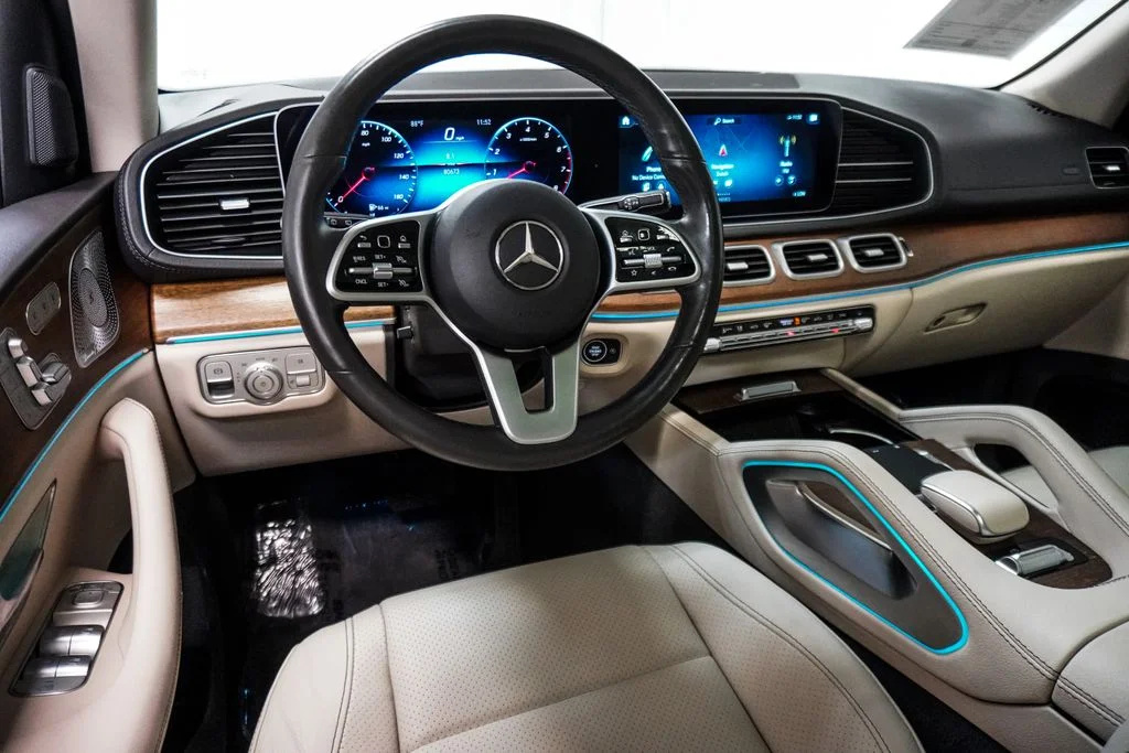 Used 2020 Blue Mercedes-Benz GLS 450 image 12