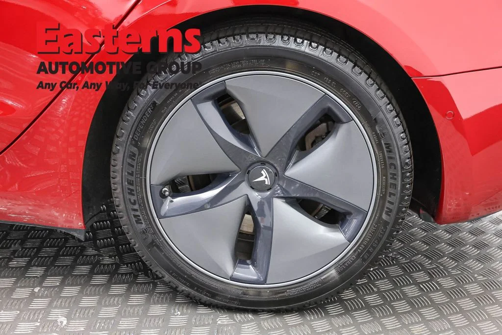 Used 2020 Red Tesla Standard image 27
