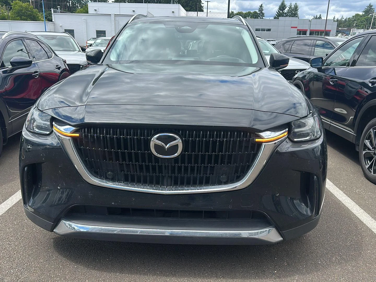Certified Used 2024 Jet Black Mica Mazda Premium image 2