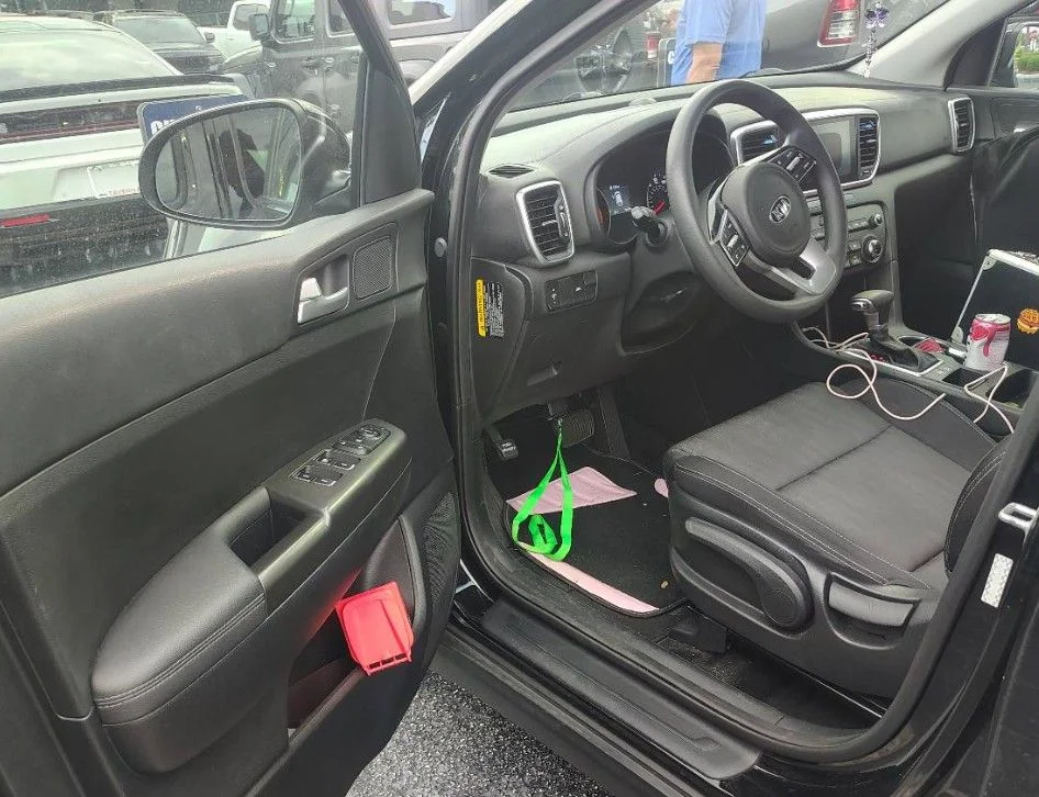 Used 2020 Red Kia LX image 5