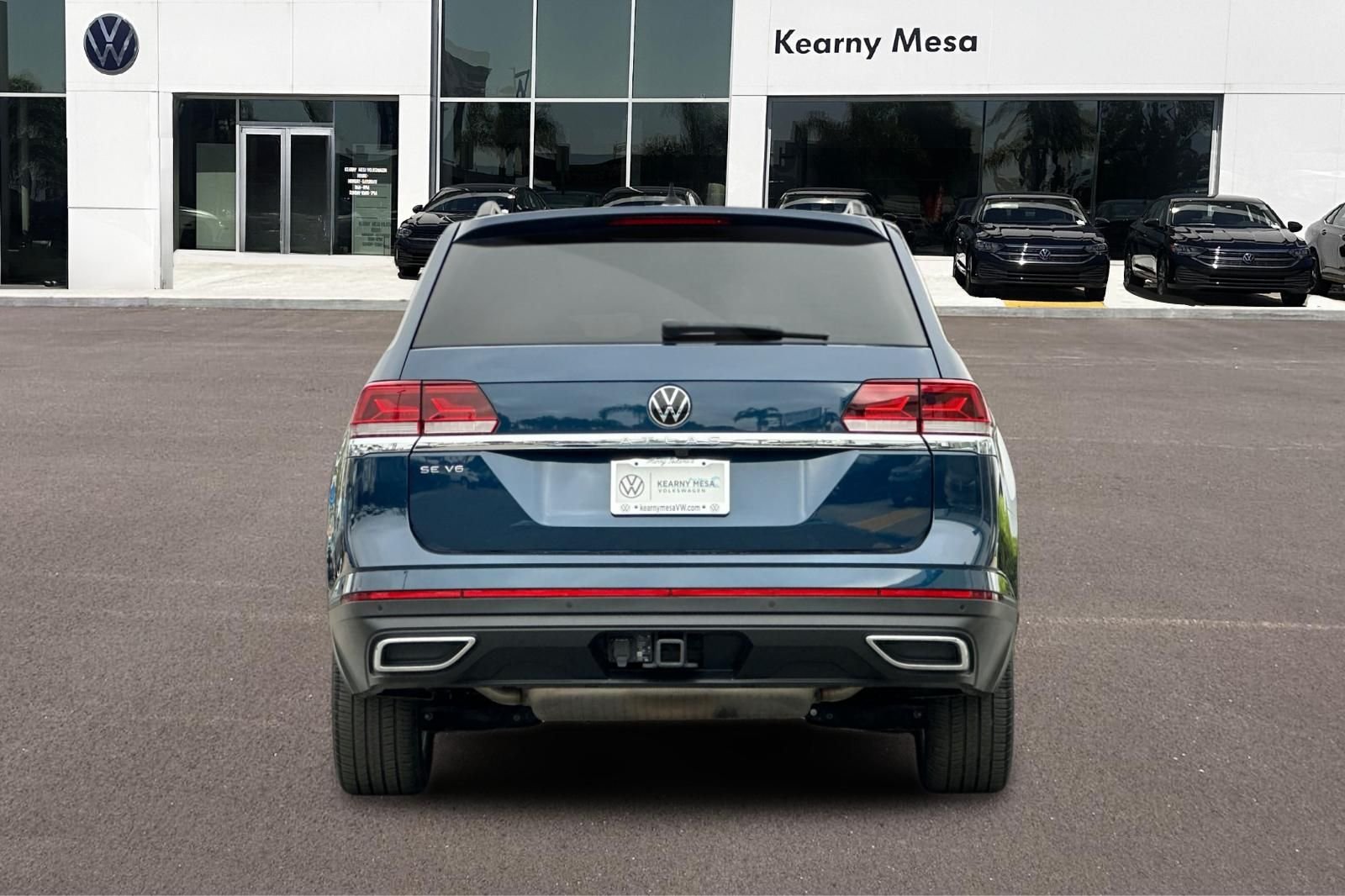 Certified Used 2023 Blue Metallic Volkswagen 3.6L V6 SE w/Technology image 5