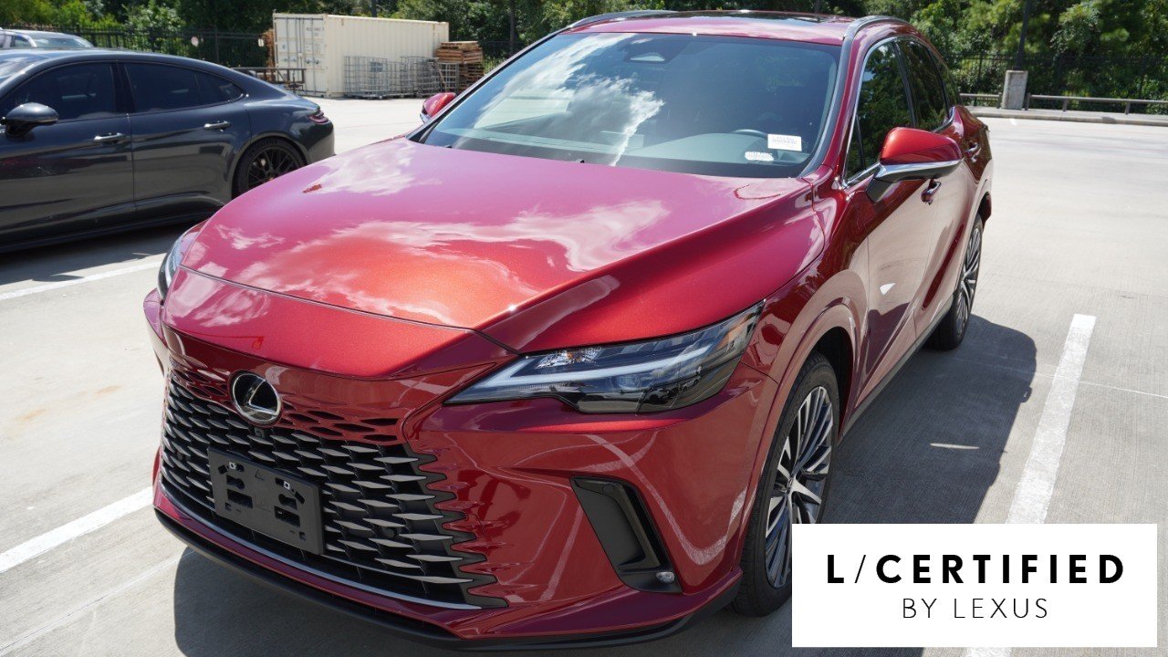 Certified Used 2025 MATADOR RED MICA Lexus RX 350 Premium Plus image 1