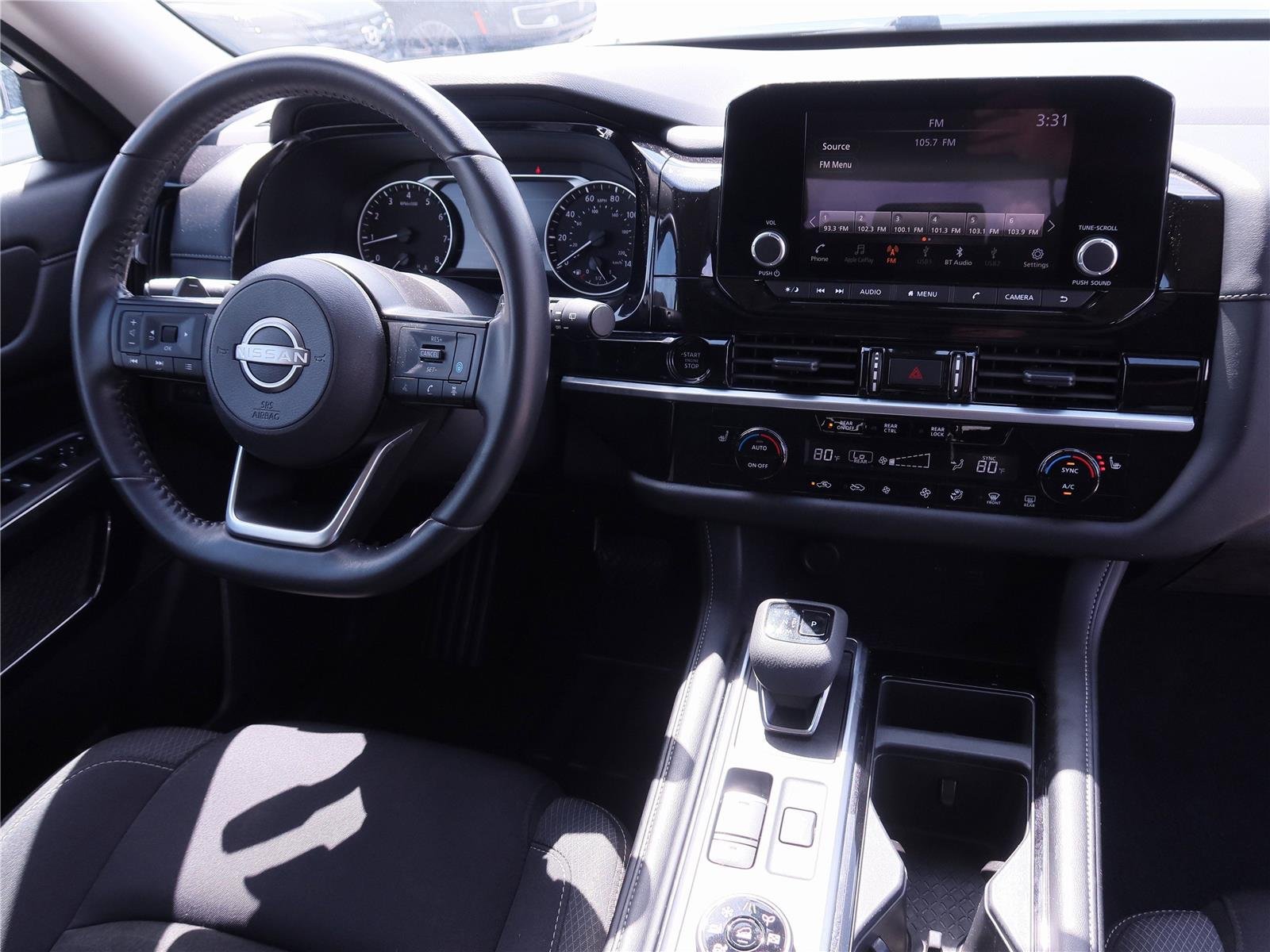 Used 2025 Super Black Nissan SV image 10