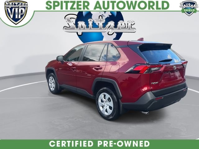 Certified Used 2025 Red Toyota LE image 7