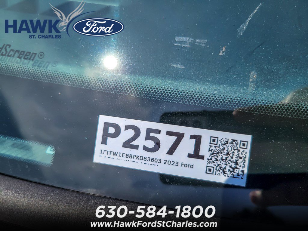 Used 2023 Antimatter Blue Metallic Ford XLT image 23