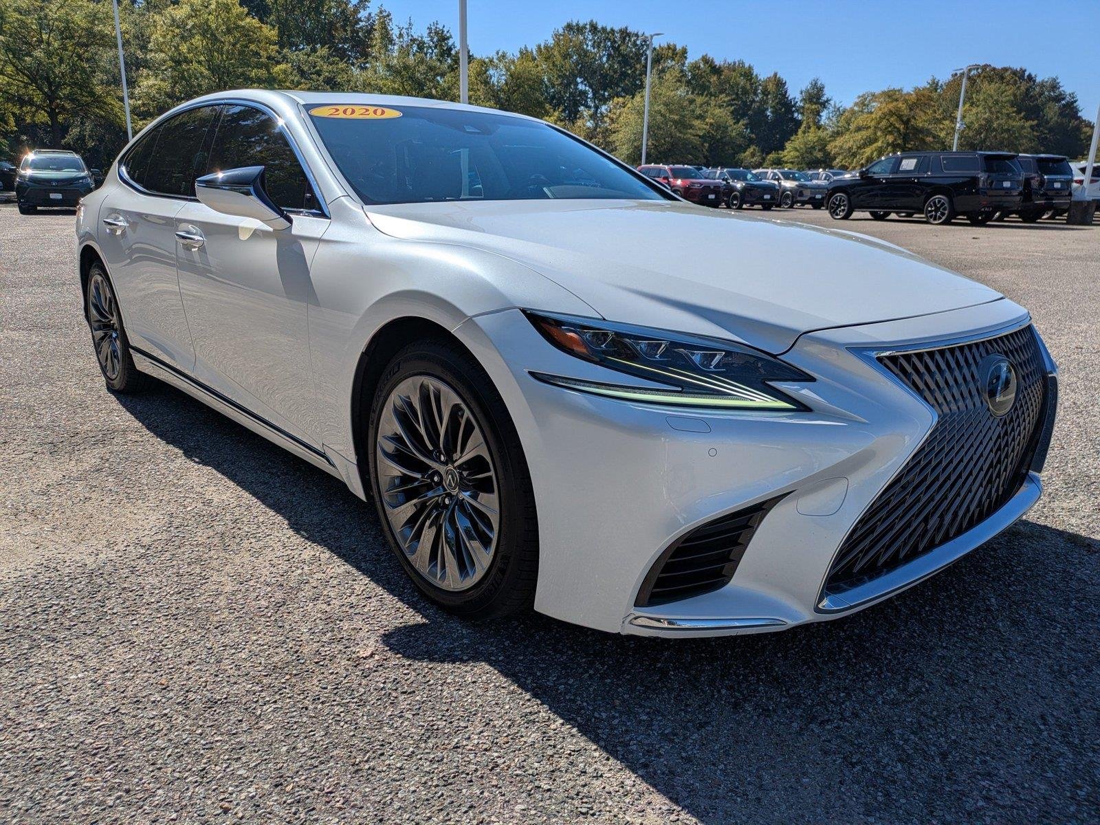 Used 2020 Eminent White Pearl Lexus LS 500 image 2