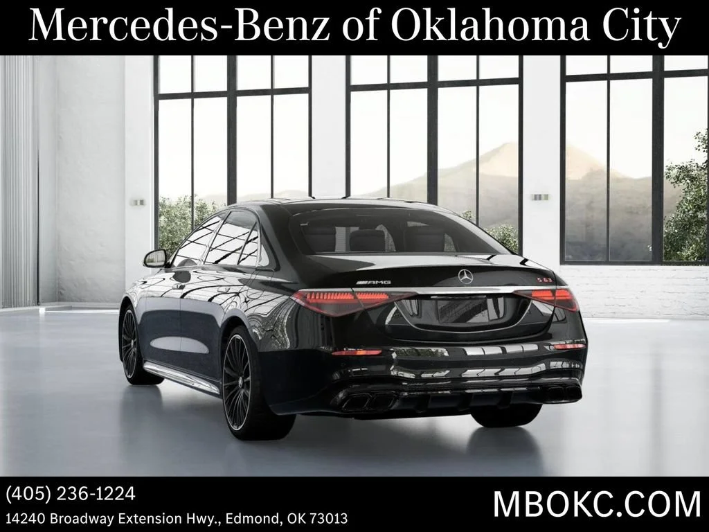 New 2026 Obsidian Black Metallic Mercedes-Benz AMG® S 63 E 4MATIC® Sedan image 72