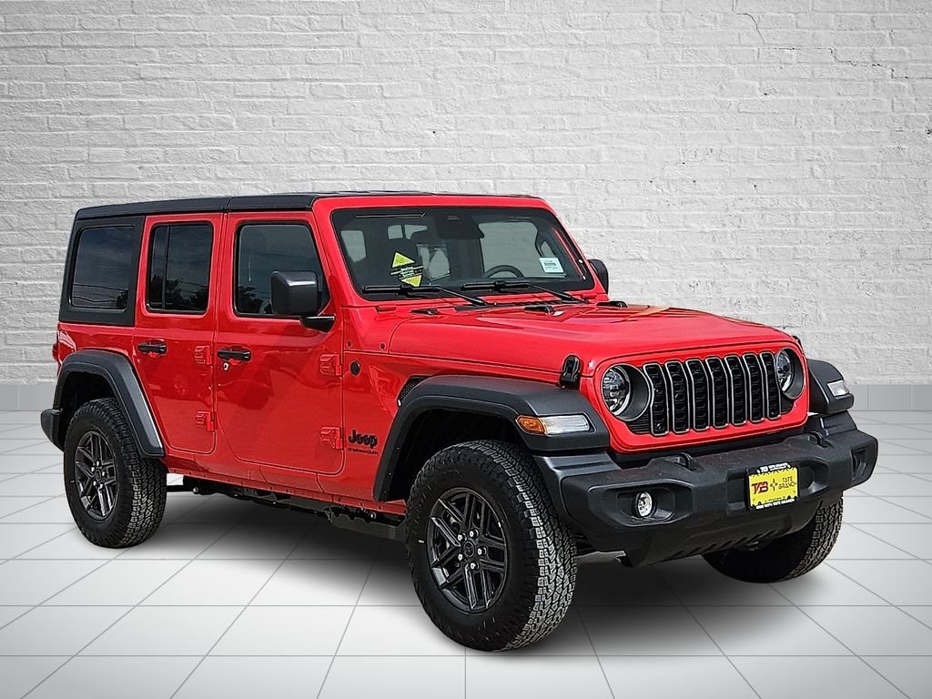 New 2026 Firecracker Red Clear-Coat Exterior Paint Jeep Sport S image 6