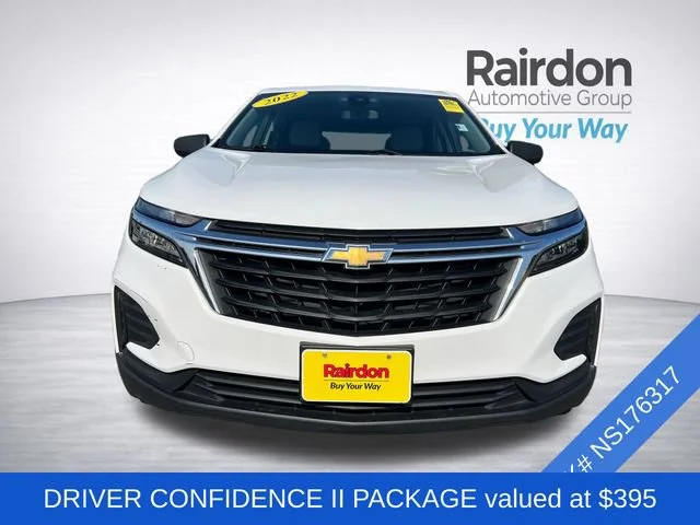 Used 2022 Chevrolet Equinox LS with VIN 3GNAXSEV8NS176317 for sale in Burien, WA