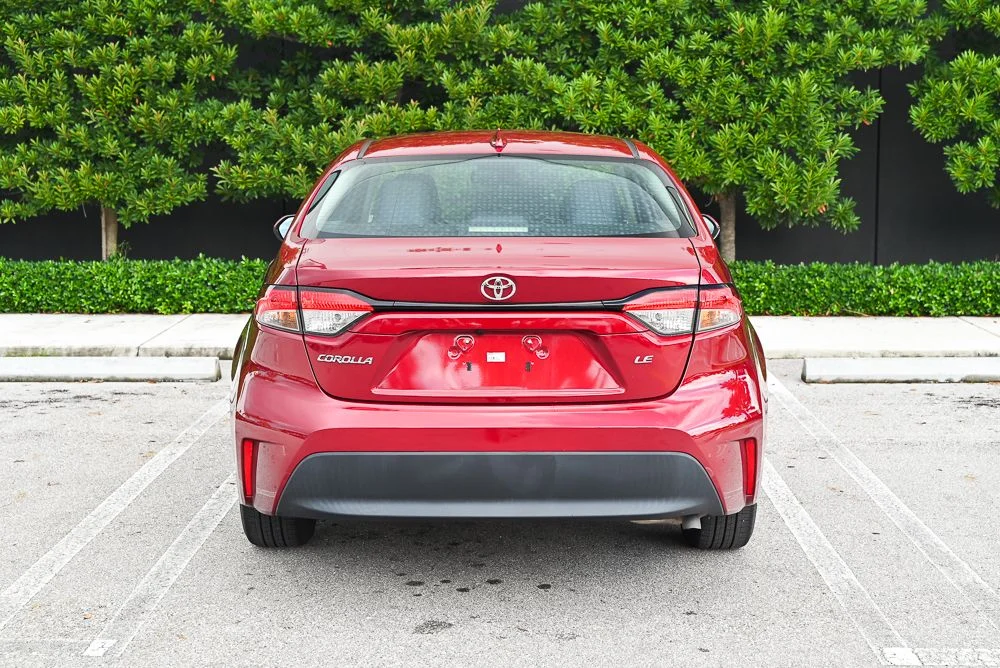Used 2023 Red Toyota LE image 5