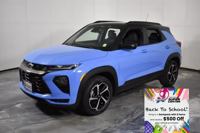 Used 2023 Blue Chevrolet RS image 1