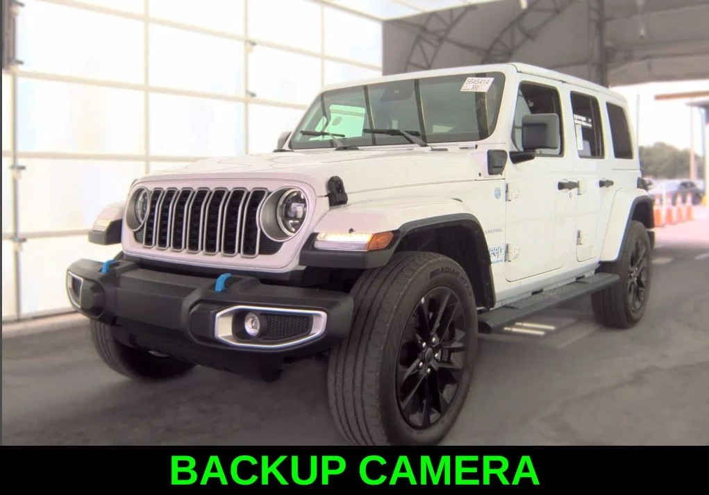 Used 2024 White Jeep Sahara 4xe image 3