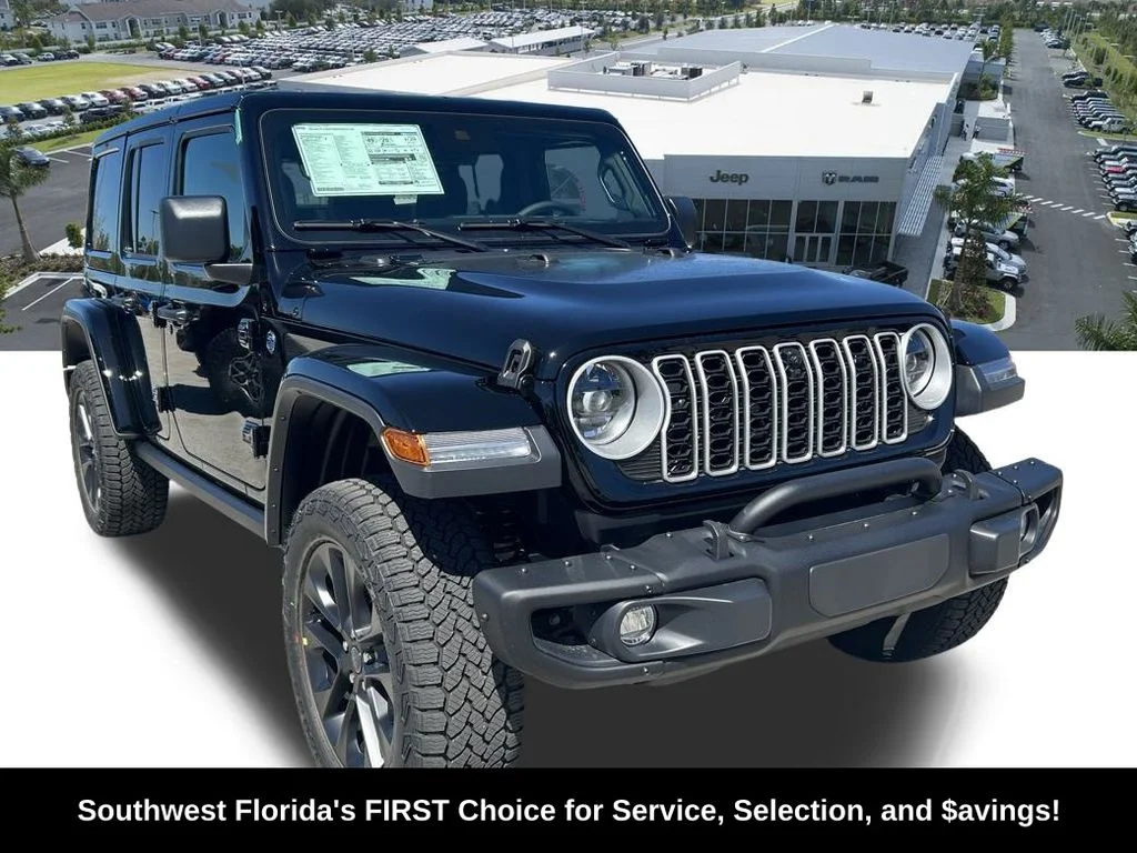New 2025 Black Clear-Coat Exterior Paint Jeep Backcountry 4xe image 2