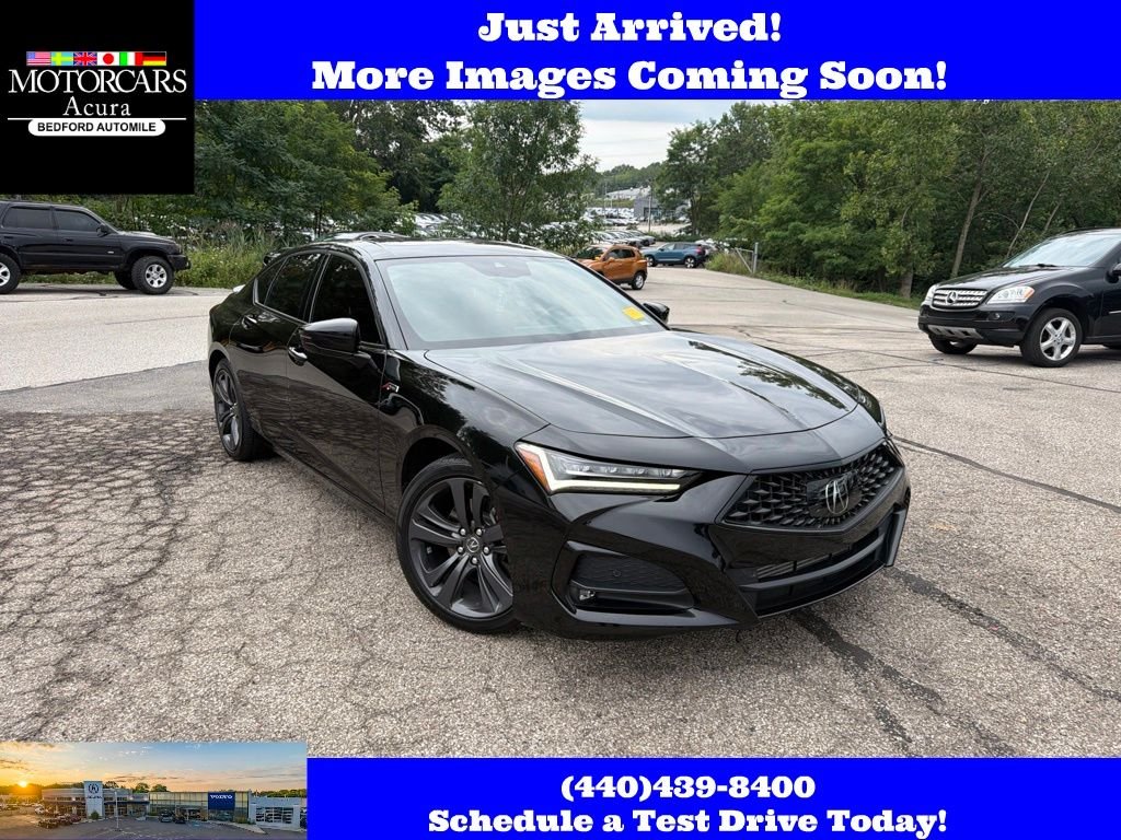 Certified Used 2023 Majestic Black Pearl Acura A-Spec Package image 1