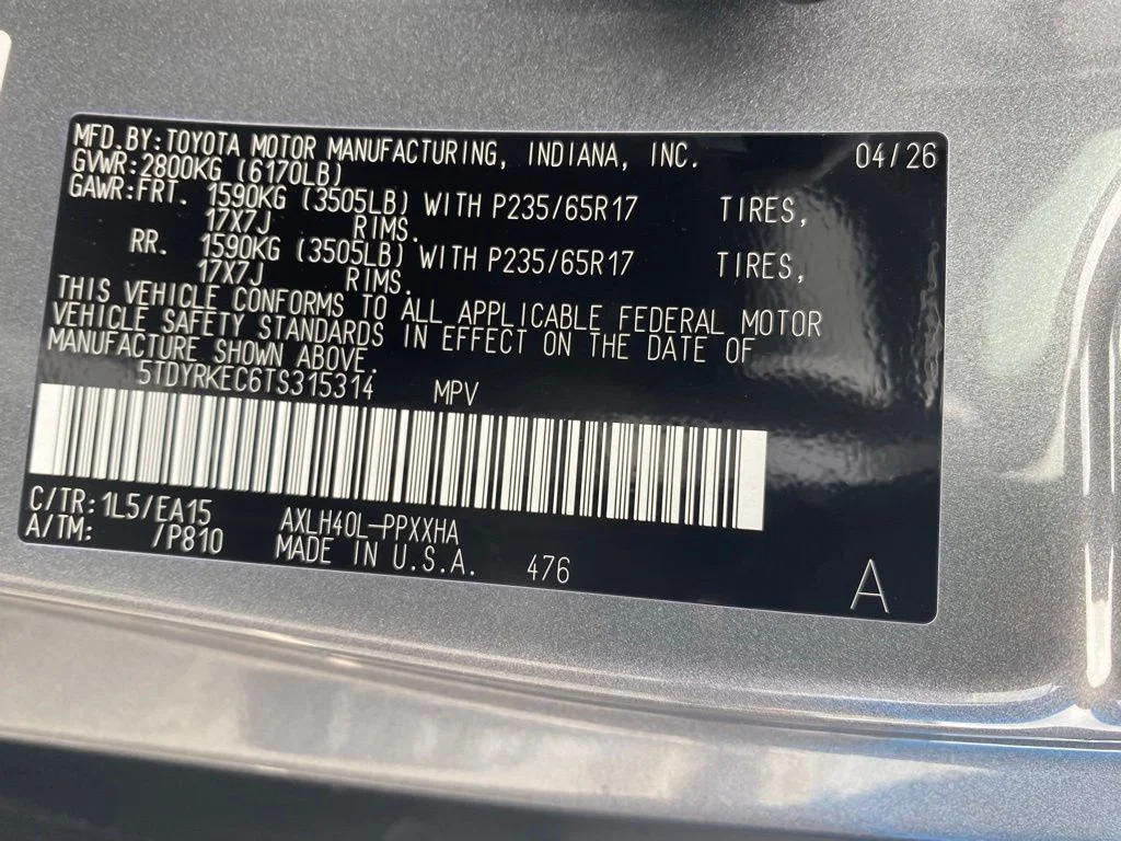 New 2026  Toyota XLE image 20