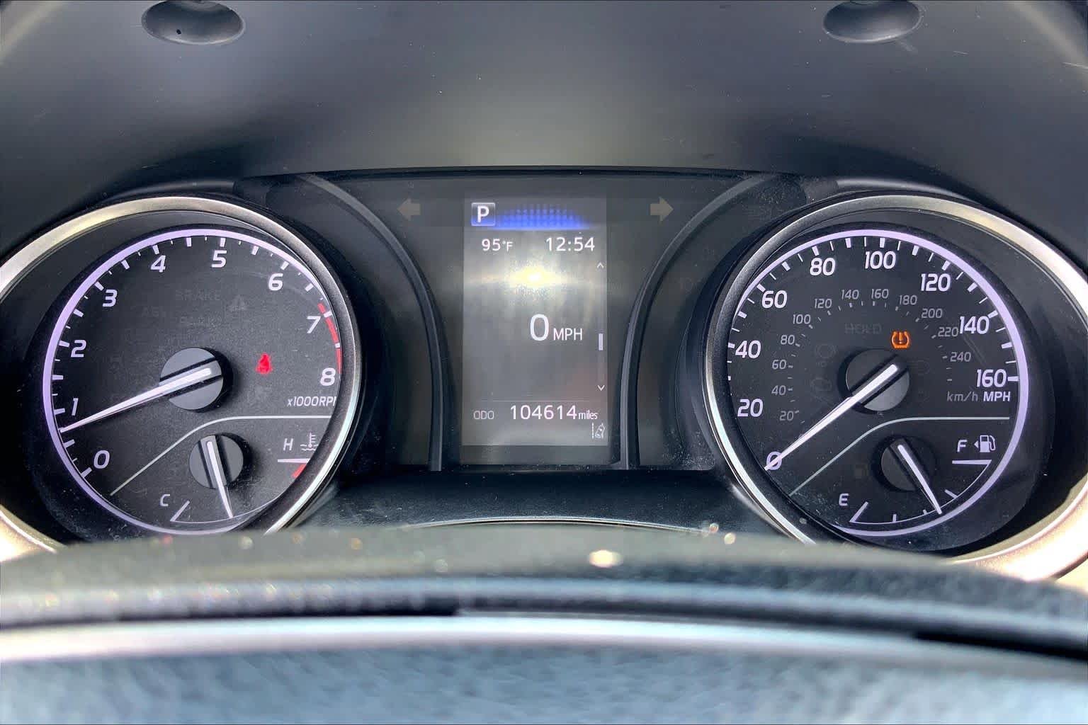 Used 2021 Celestial Silver Metallic Toyota SE image 25
