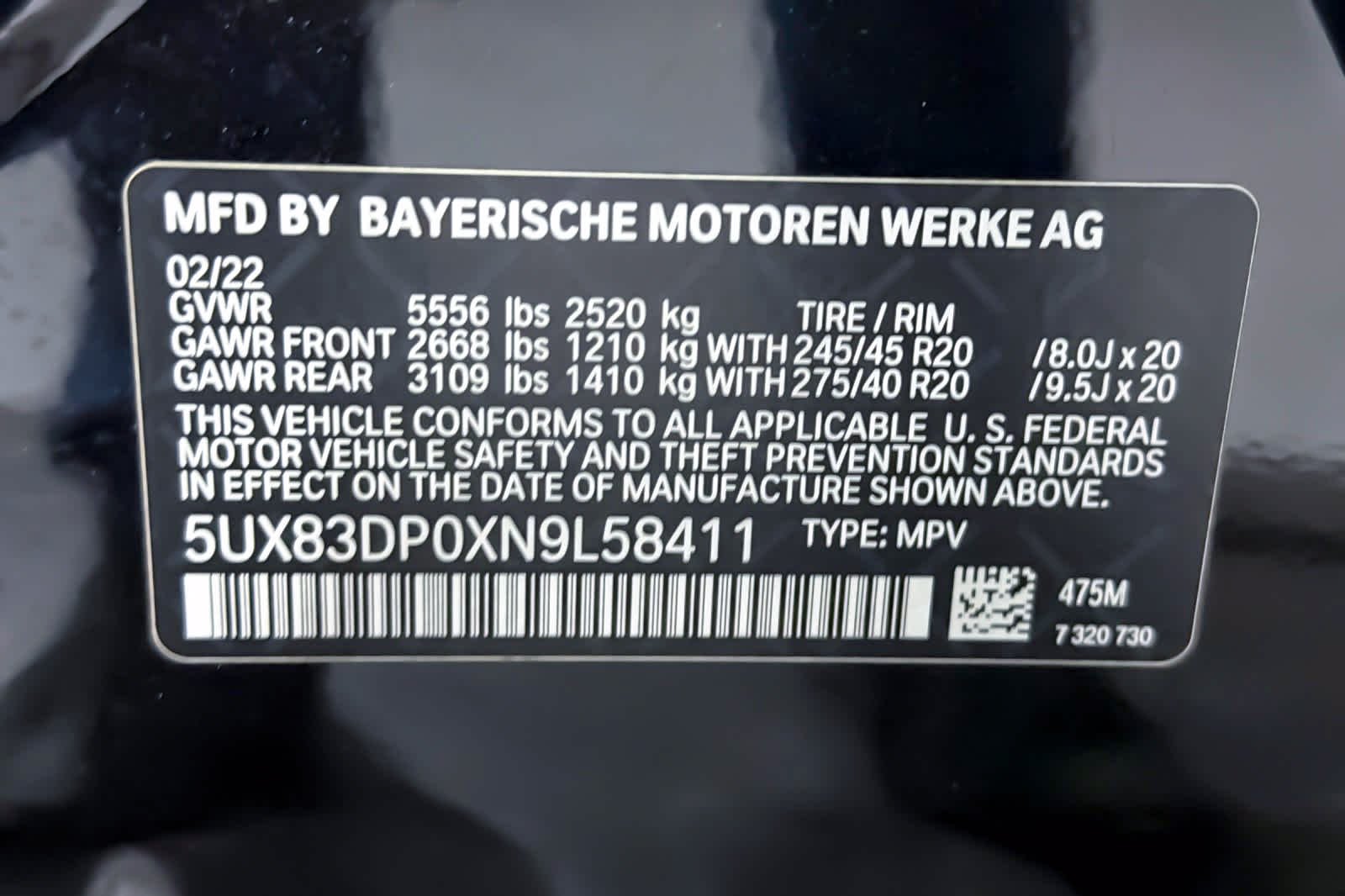 Used 2022 Black Sapphire Metallic BMW M40i image 29