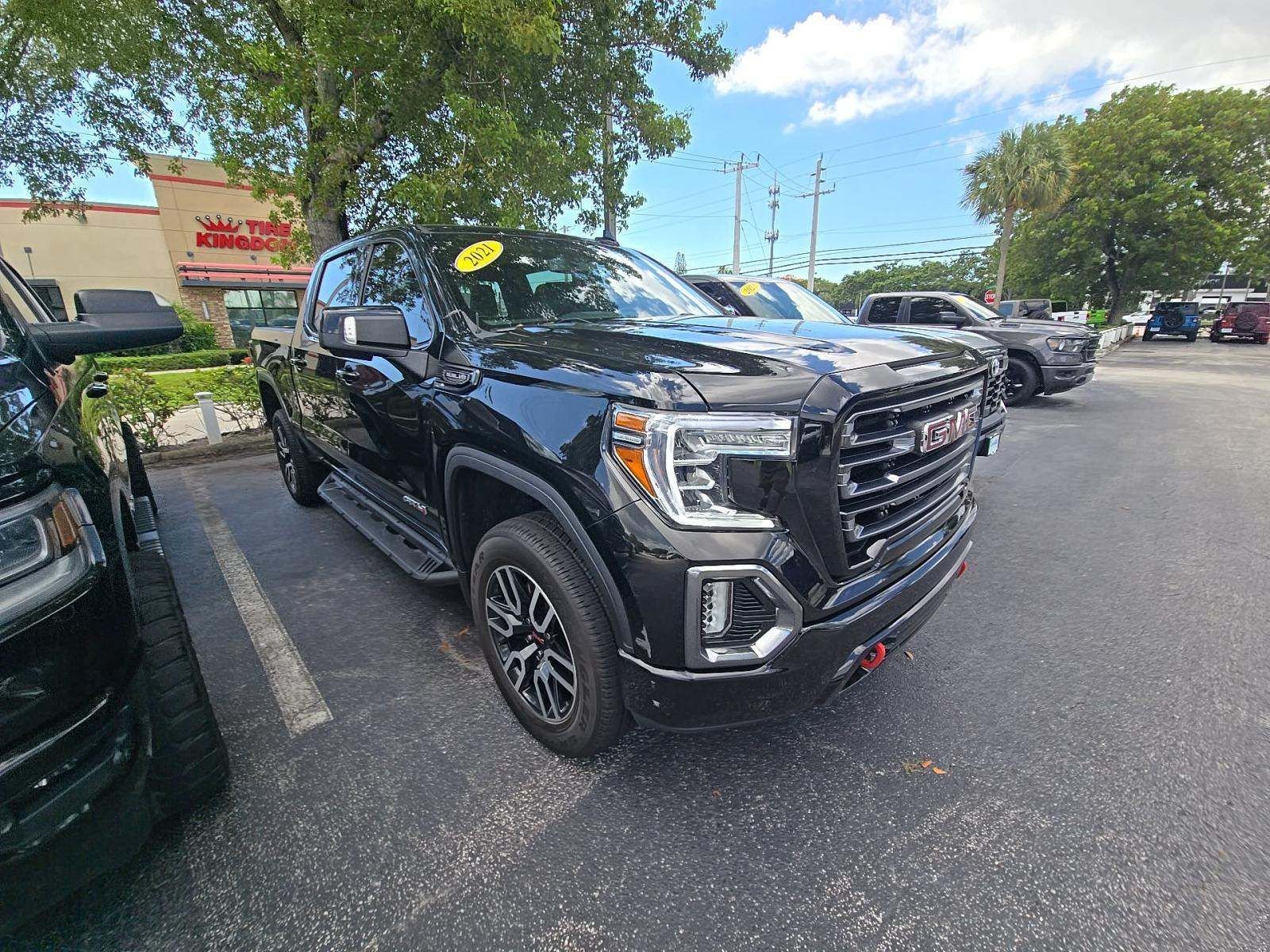 Used 2021 Black GMC AT4 image 2