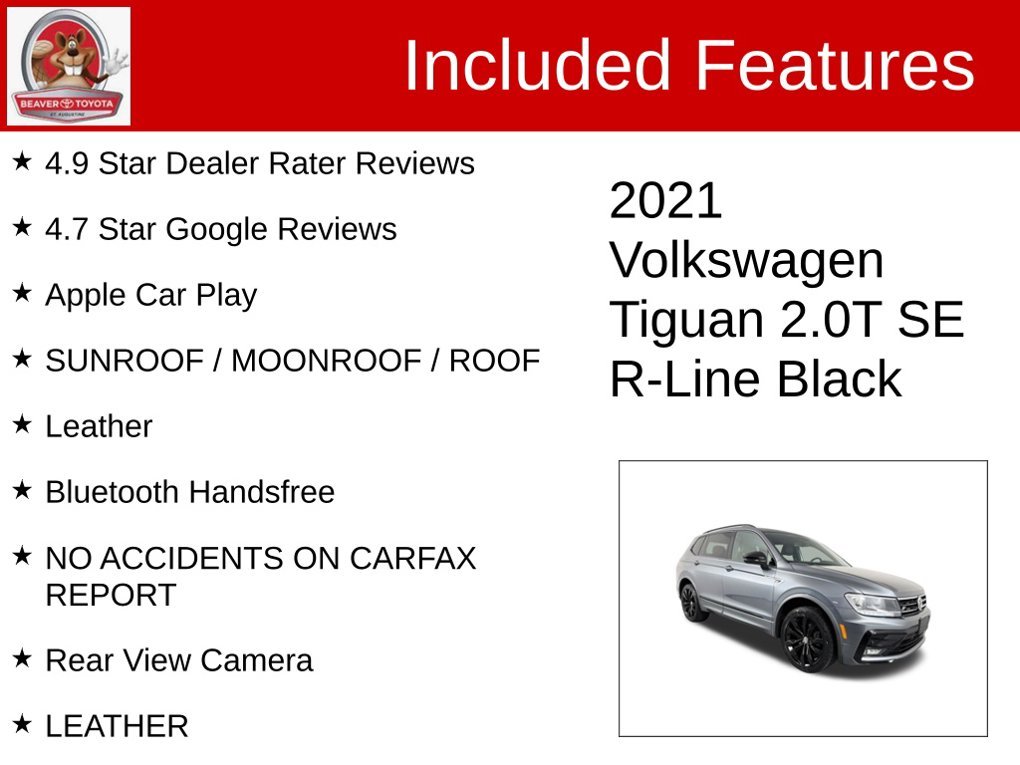 Used 2021  Volkswagen 2.0T SE R-Line Black image 4