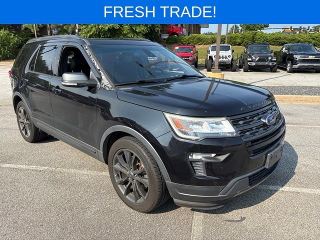 Used 2019 Agate Black Metallic Ford XLT image 1