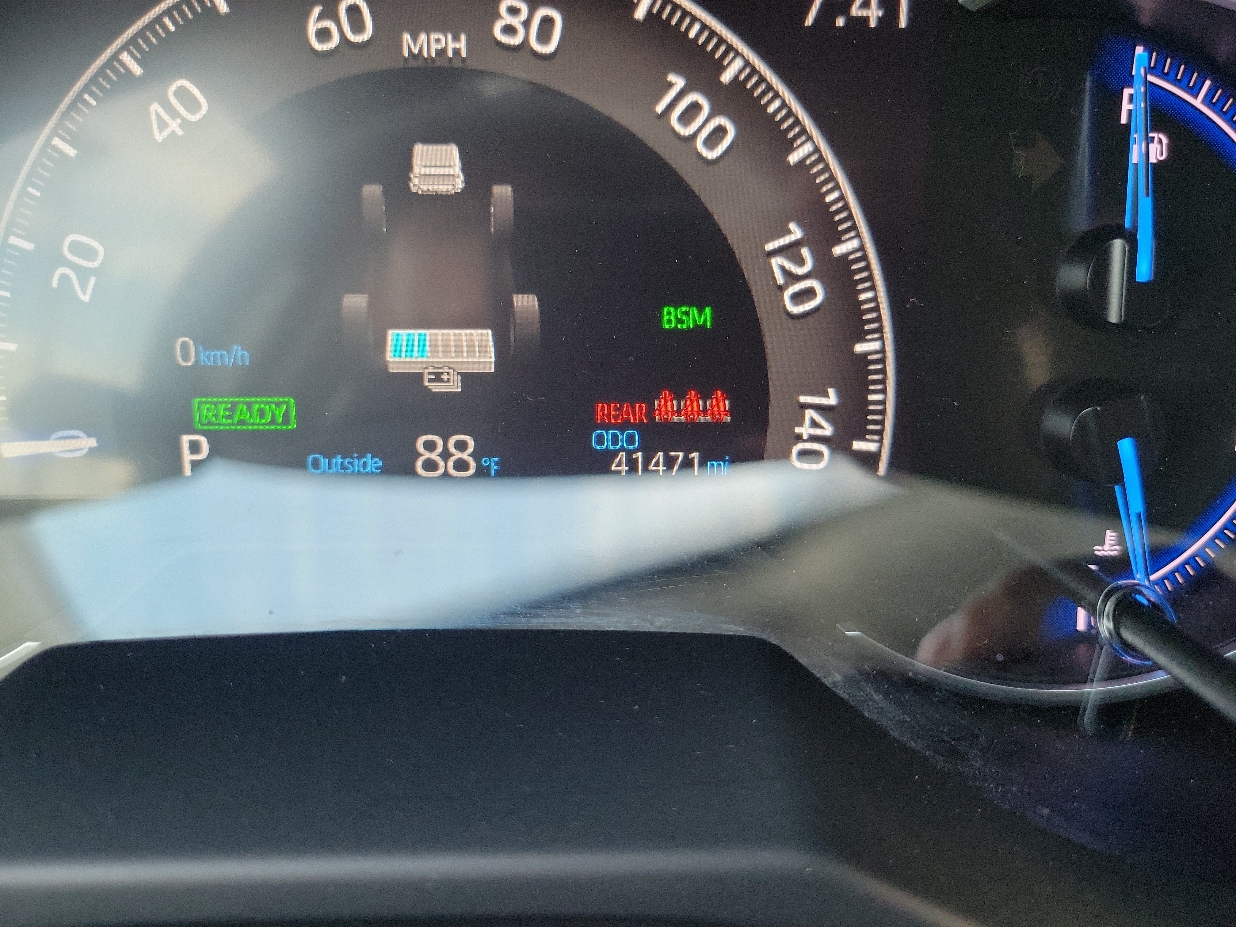 Used 2023 White Toyota Hybrid XLE image 18