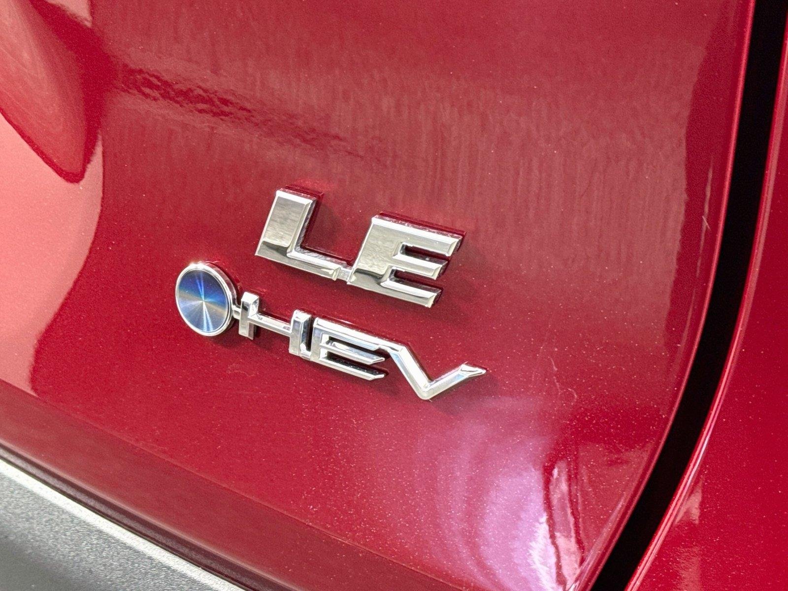 Certified Used 2025 Ruby Flare Pearl Toyota Hybrid LE image 13