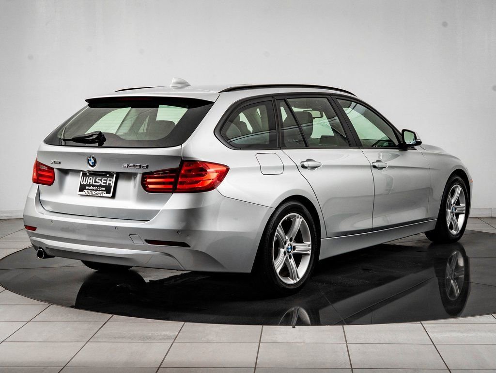 Used 2014 Glacier Silver Metallic BMW 328d xDrive image 7