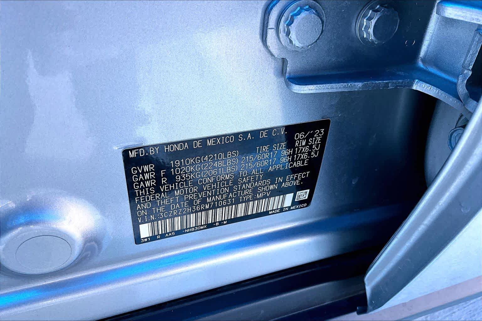 2024 Honda HR-V LX - Photo 33
