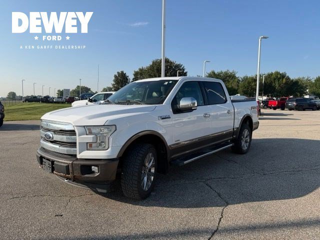 Used 2017 Oxford White Ford Lariat image 5