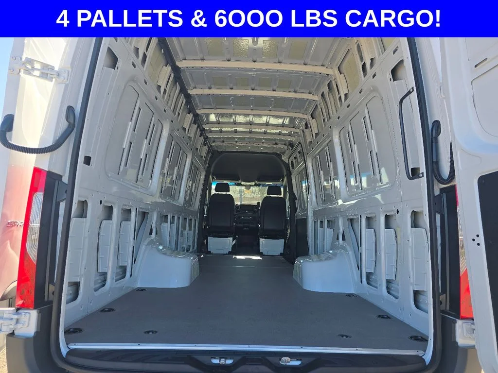 New 2026 Arctic White Mercedes-Benz Extended Cargo Van 170 in. WB image 12