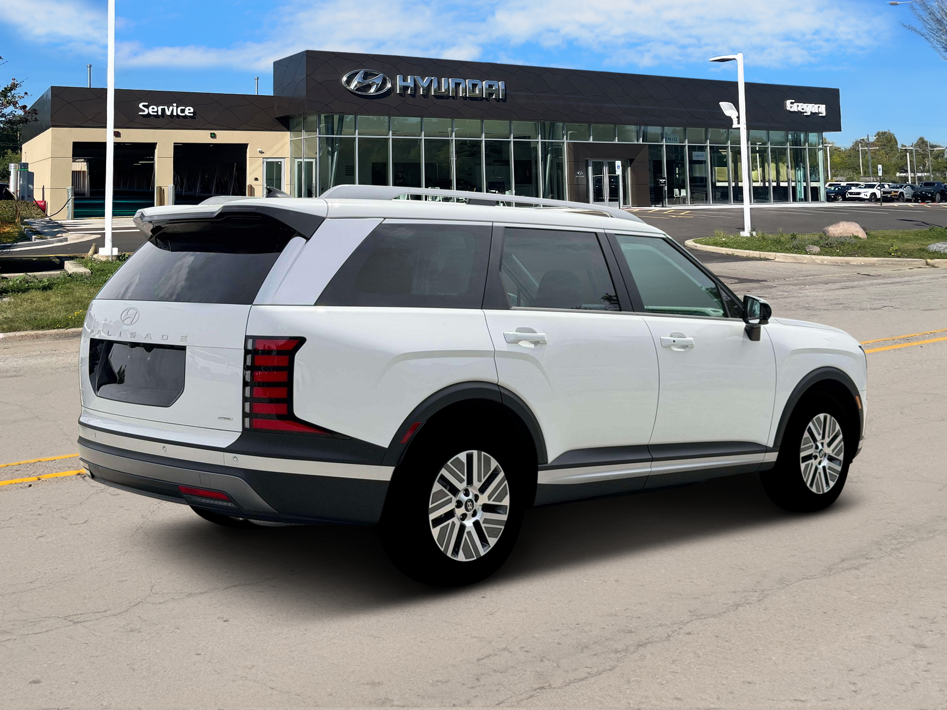 New 2026 White Hyundai SEL 8P image 8