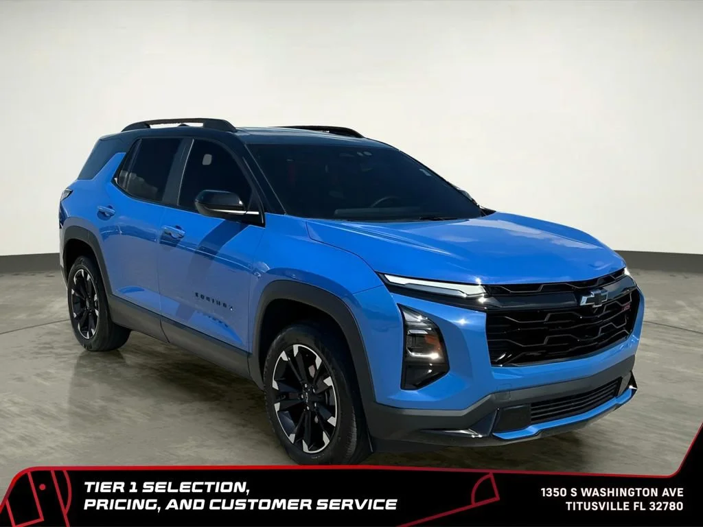 Used 2025 Reef Blue Metallic Chevrolet RS image 10