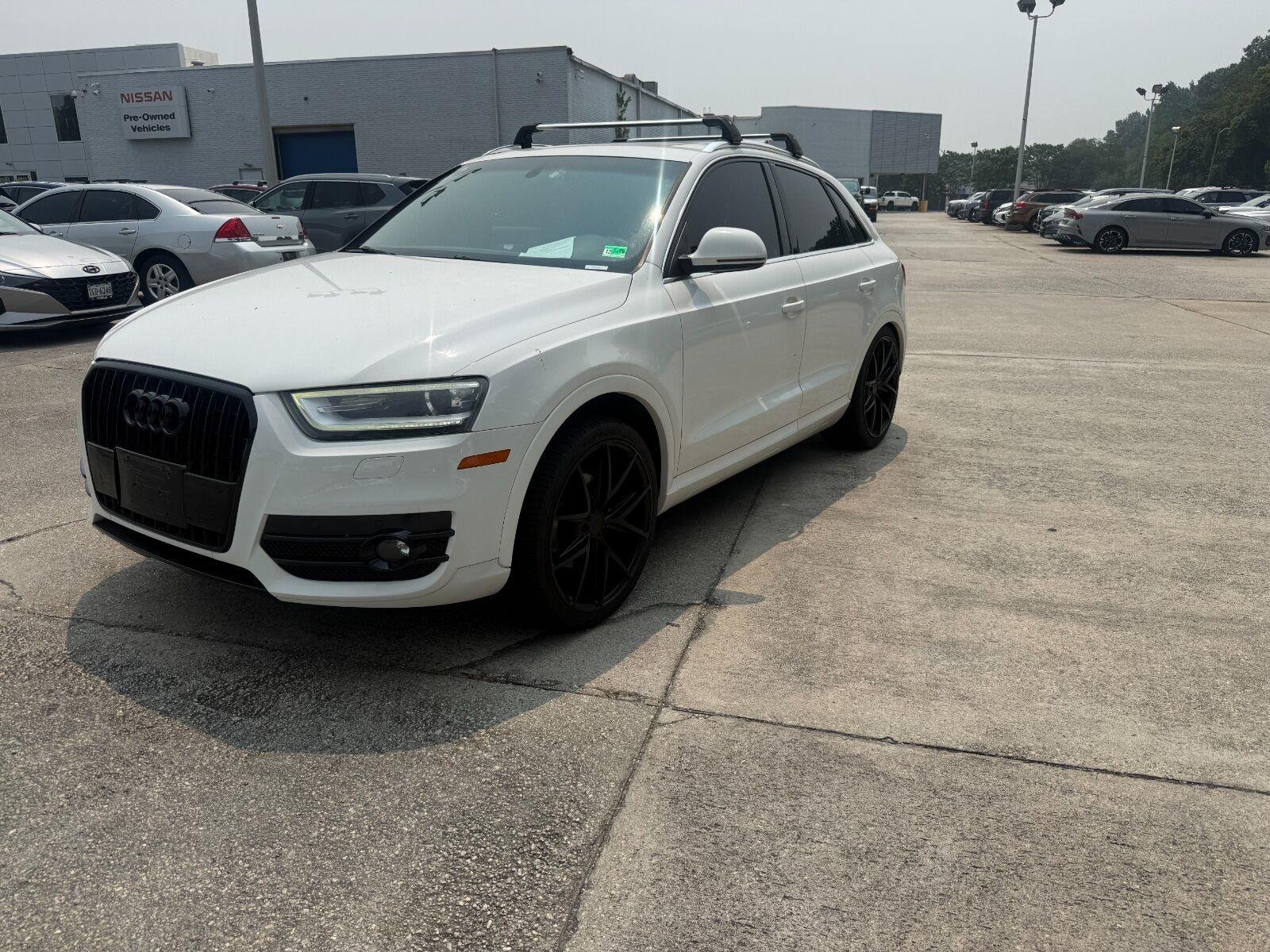 Used 2015 Glacier White Metallic Audi 2.0T Premium Plus image 13
