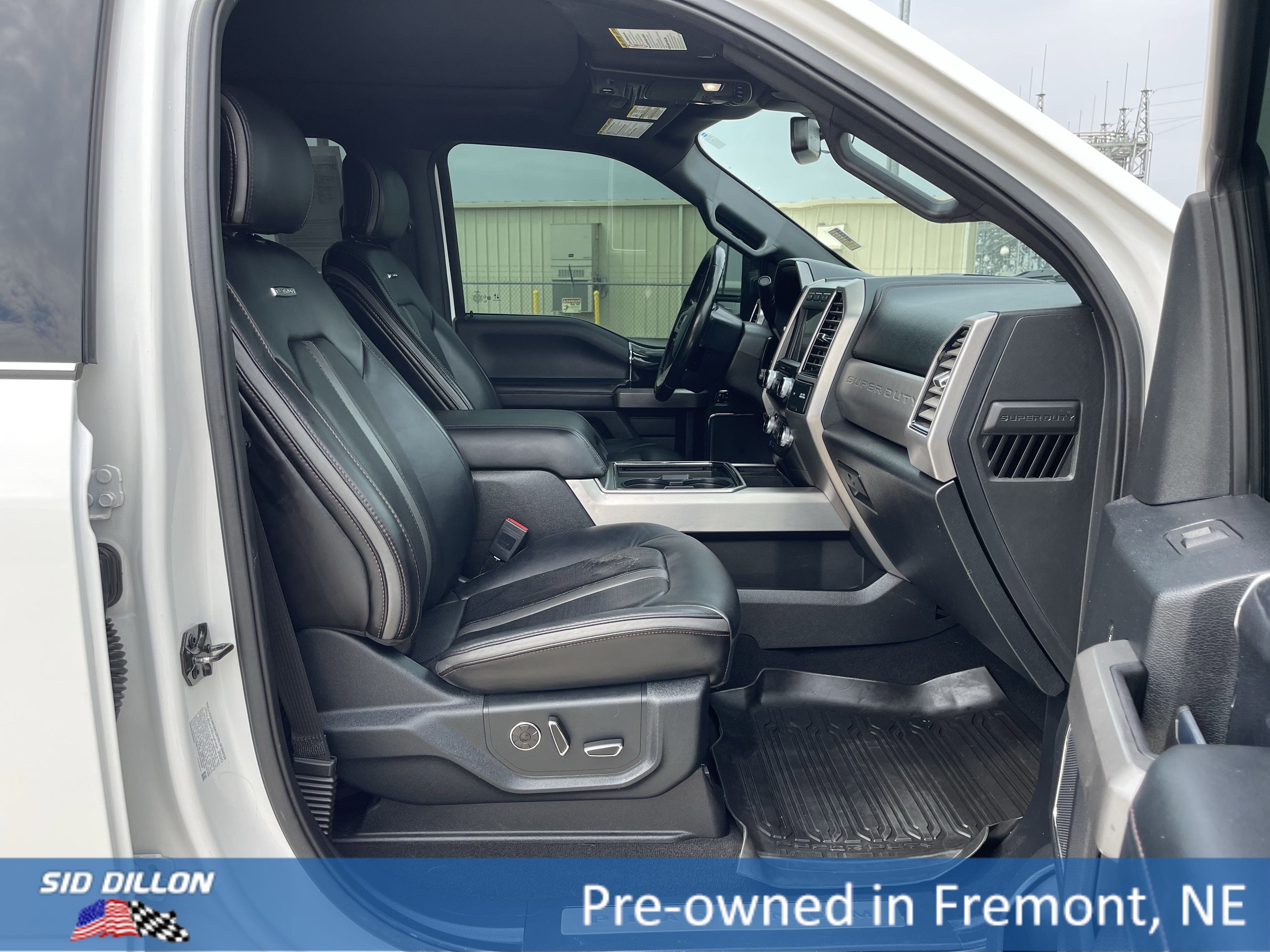 Used 2021 Star White Metallic Tri-Coat Ford Platinum image 11