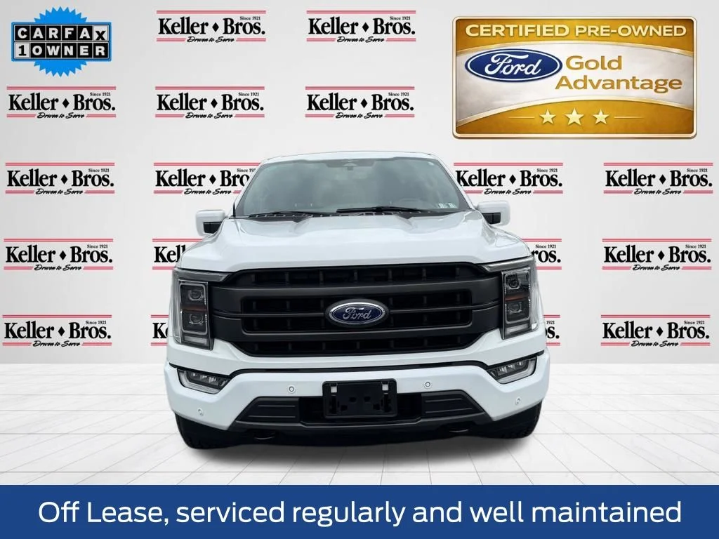Certified Used 2023 White Ford Lariat image 2