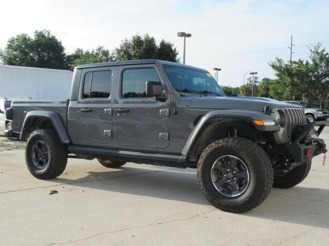 Used 2021 Gray Jeep Rubicon image 1