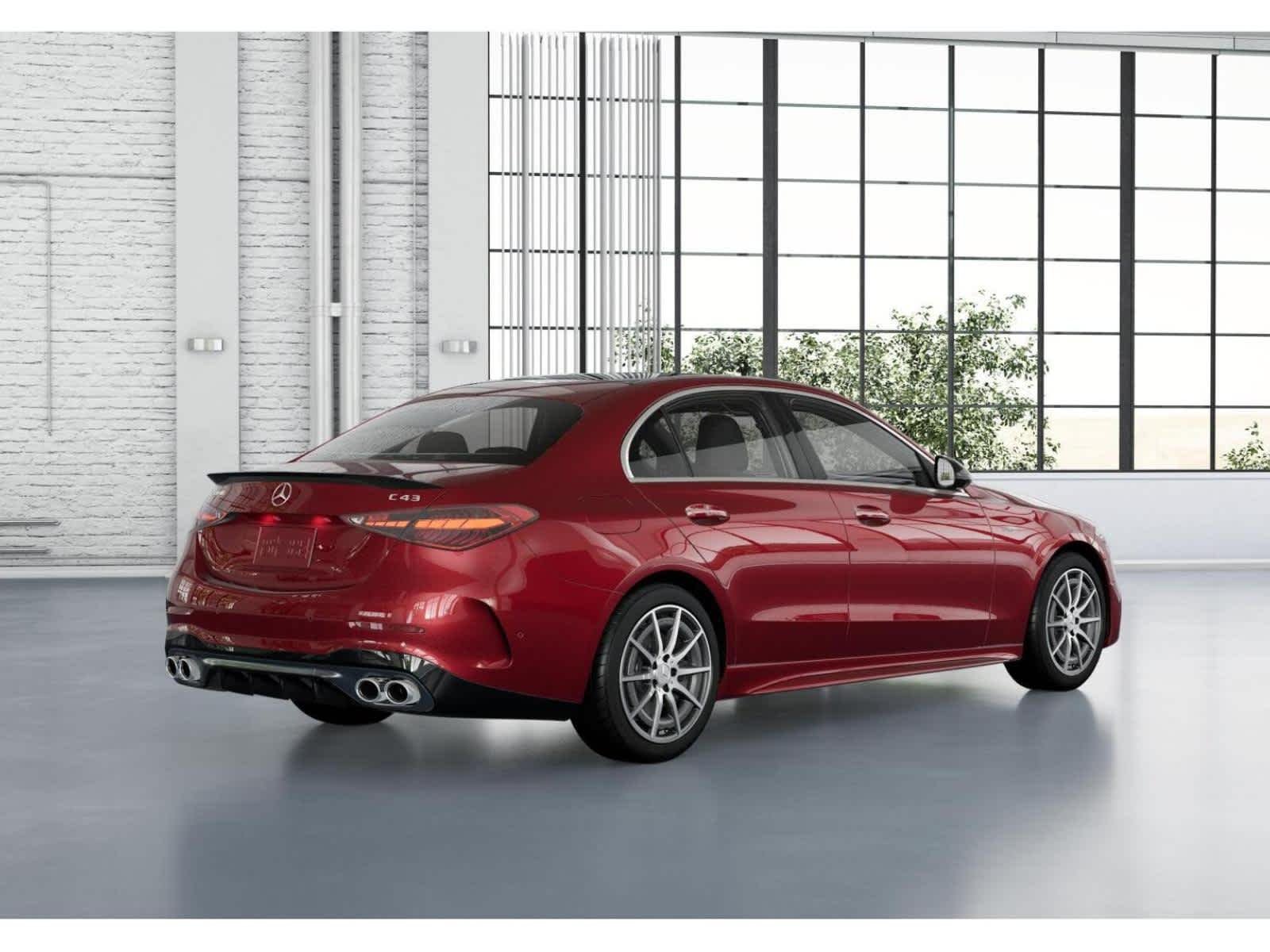 New 2026 MANUFAKTUR Patagonia Red Metallic Mercedes-Benz AMG® C 43 4MATIC® Sedan image 20