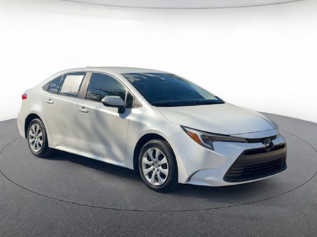 Certified Used 2024 Beige Toyota LE image 8