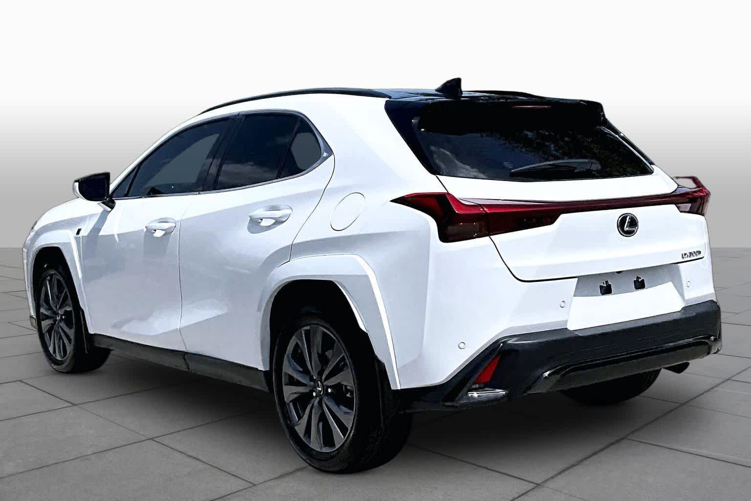 Used 2025 Ultra White with Obsidian Roof Lexus F SPORT Design image 12