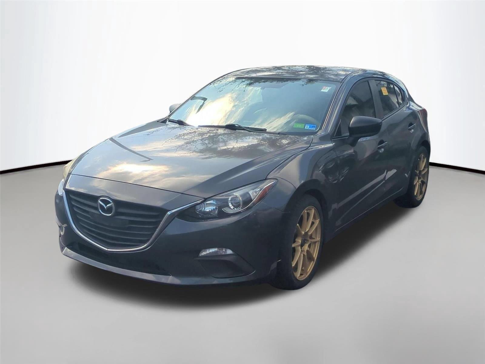 Used 2014 Meteor Gray Mica Mazda i Sport image 1
