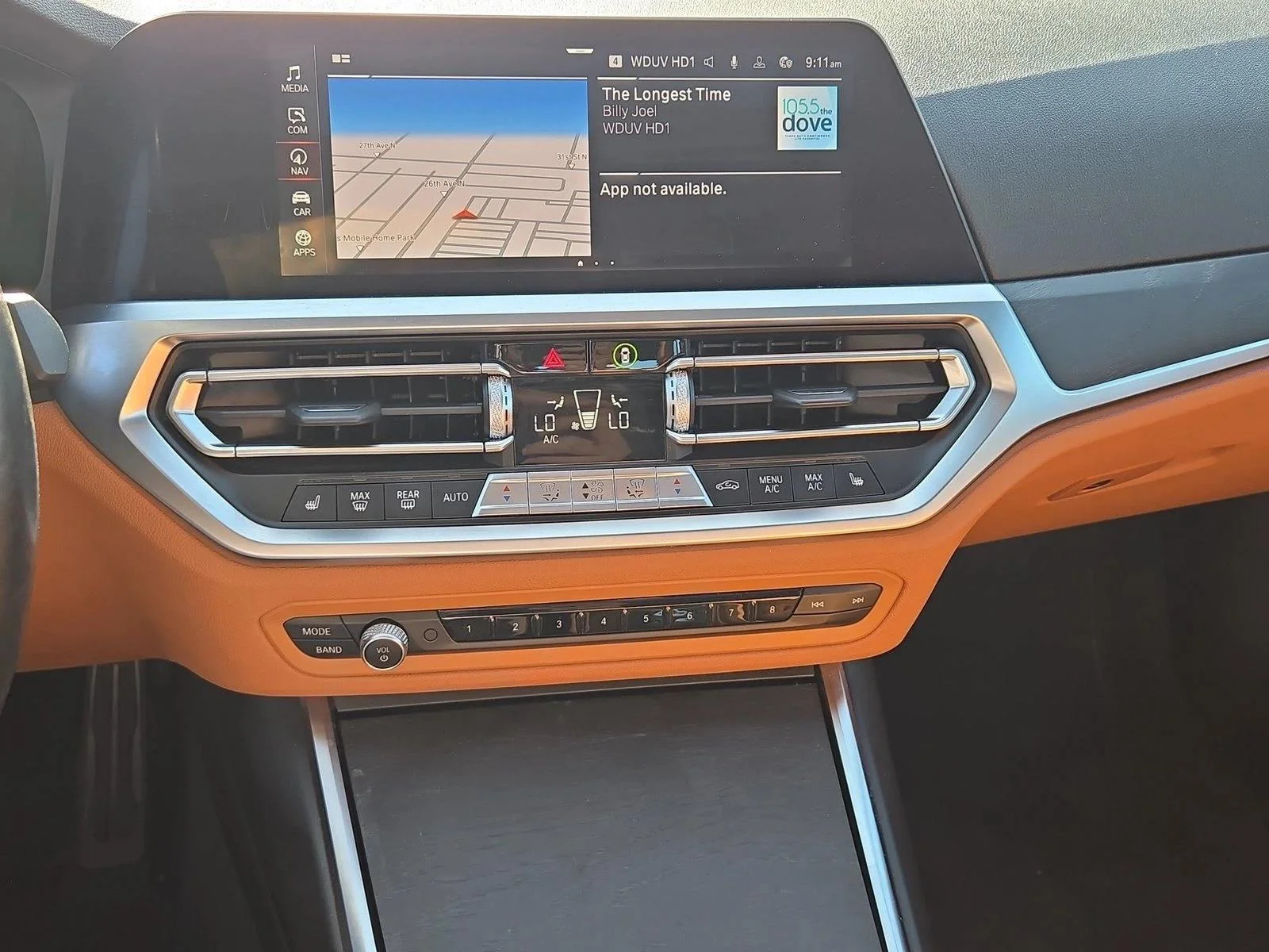 Used 2022 Sunset Orange Metallic BMW 330i image 14