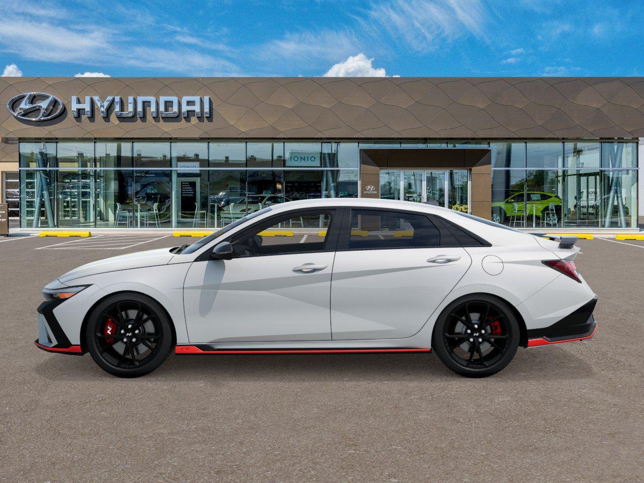 New 2026 White Hyundai Sedan image 3