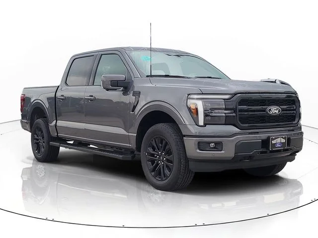 New 2026 Gray Metallic Ford Lariat image 3